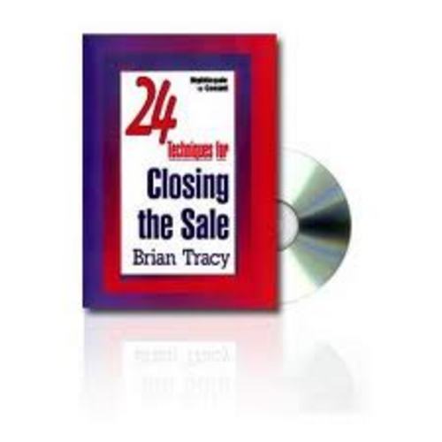 Product picture Brian Tracy 24 Techniques For Closing The Sale