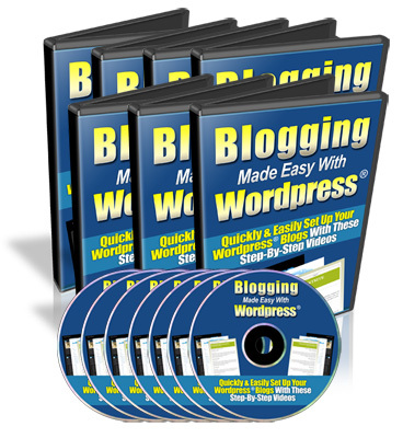 Product picture Blogging Made Easy With Wordpress Video Tutorials INC MRR